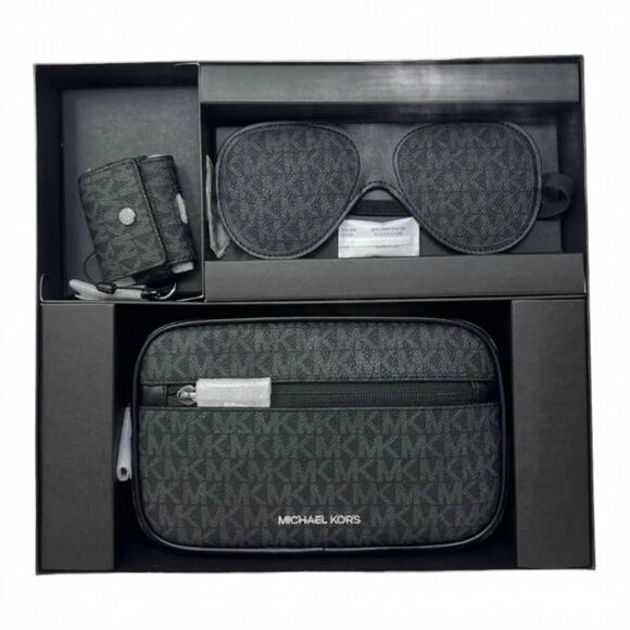 MICHAEL KORS Other - NEW MICHAEL KORS flight travel boxed kit in black